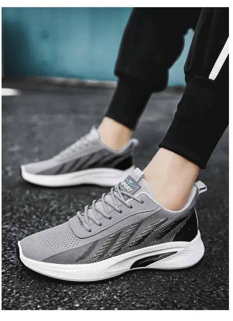 New Shoes for Men Casual Slip on Fashion Sneakers Breathable Running Shoes Outdoor Walking Training Tennis Shoes