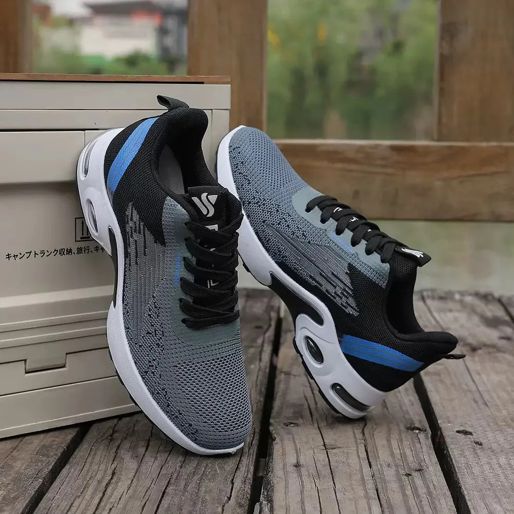 Zapatos de hombre, zapatos informales de otoño para hombre: zapatos deportivos informales de malla transpirable, versátiles y a la moda, asequibles, envío gratis