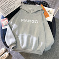 2025 nueva llegada mujer Sudadera con capucha moda Casual urbana jersey de manga larga mujer hogar comodidad al aire libre Sudadera con capucha suelta y cálida
