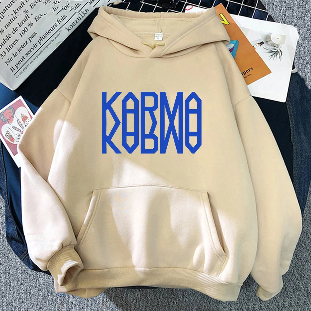 2025 nuevo álbum KARMA Sudadera con capucha Hot Song Ceremony Retro mujeres/hombres sudaderas con capucha Otoño Invierno ropa estética sudadera Vintage
