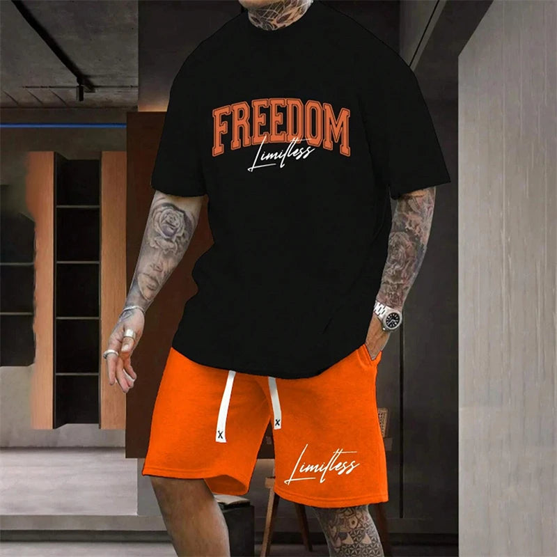 Conjunto Deportivo Hombre 20024 Estilo Baloncesto | Pijama Holgado de Verano para Playa y Vacaciones