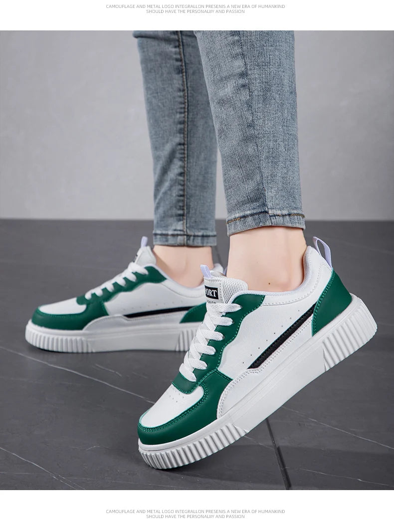 Zapatillas Mujer Blancas Casual - Transpirables