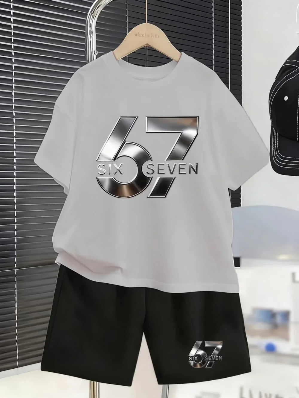 Conjuntos para Niños, 67 Camisetas con Estampados Divertidos, Pantalones Cortos, Conjunto Casual Italiano, Traje de Verano para Regalo Divertido, Ropa Infantil