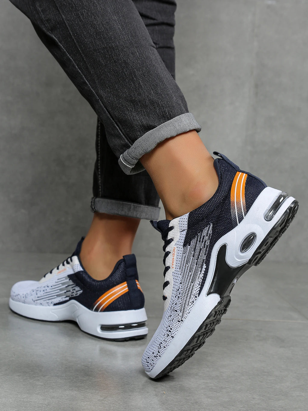 Zapatos de hombre, zapatos informales de otoño para hombre: zapatos deportivos informales de malla transpirable, versátiles y a la moda, asequibles, envío gratis