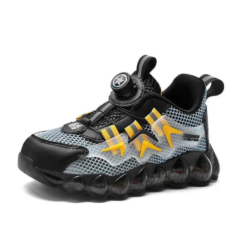 Zapatillas de deporte de lujo para niños, zapatos informales para niños, zapatillas de deporte de moda 2023, zapatillas deportivas atléticas para niños de 7 a 12 años