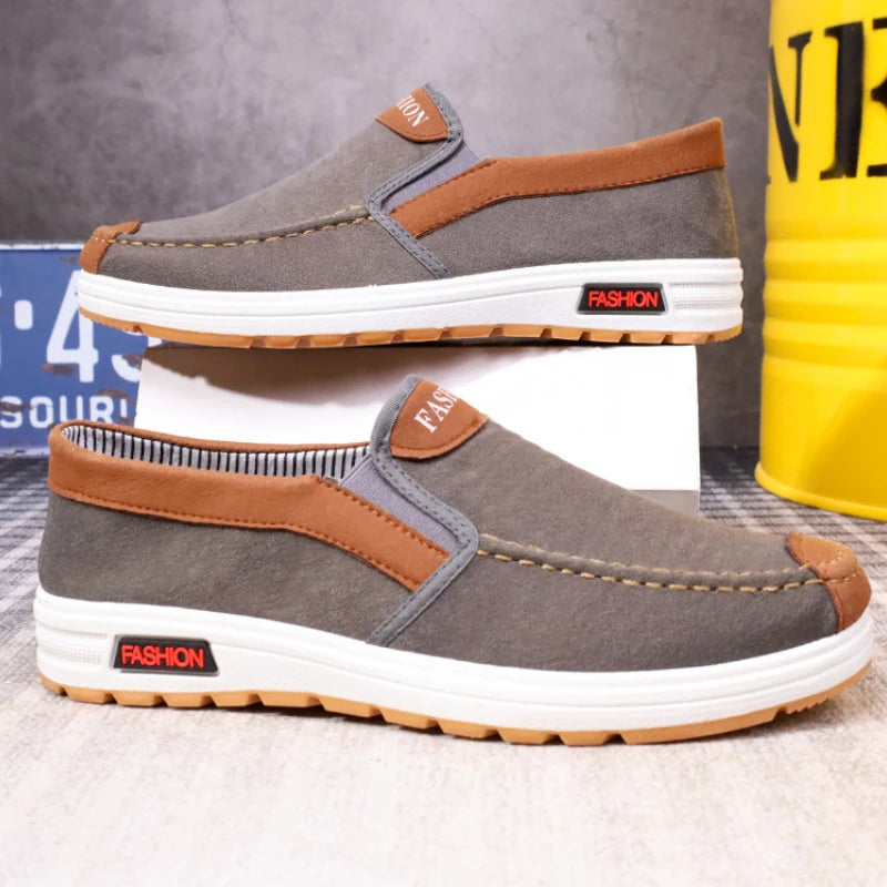 Shoes for Men Plus Size Male Loafers Lightweight Comfortable Sneakers Slip on Flats Soft Sole Male Casual Shoes Winter Zapatos