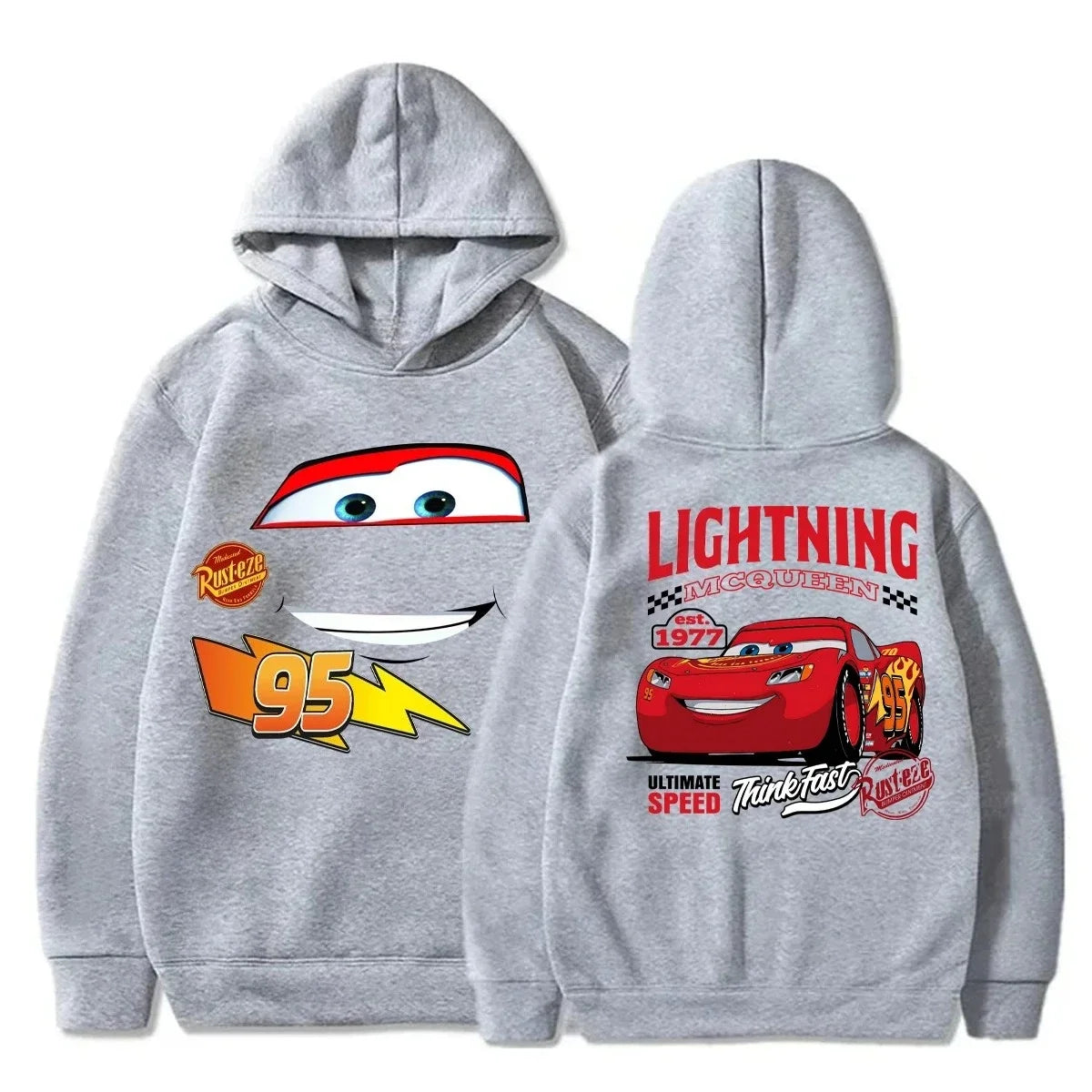Sudadera Rayo McQueen Cars 95 - Niños Otoño Invierno