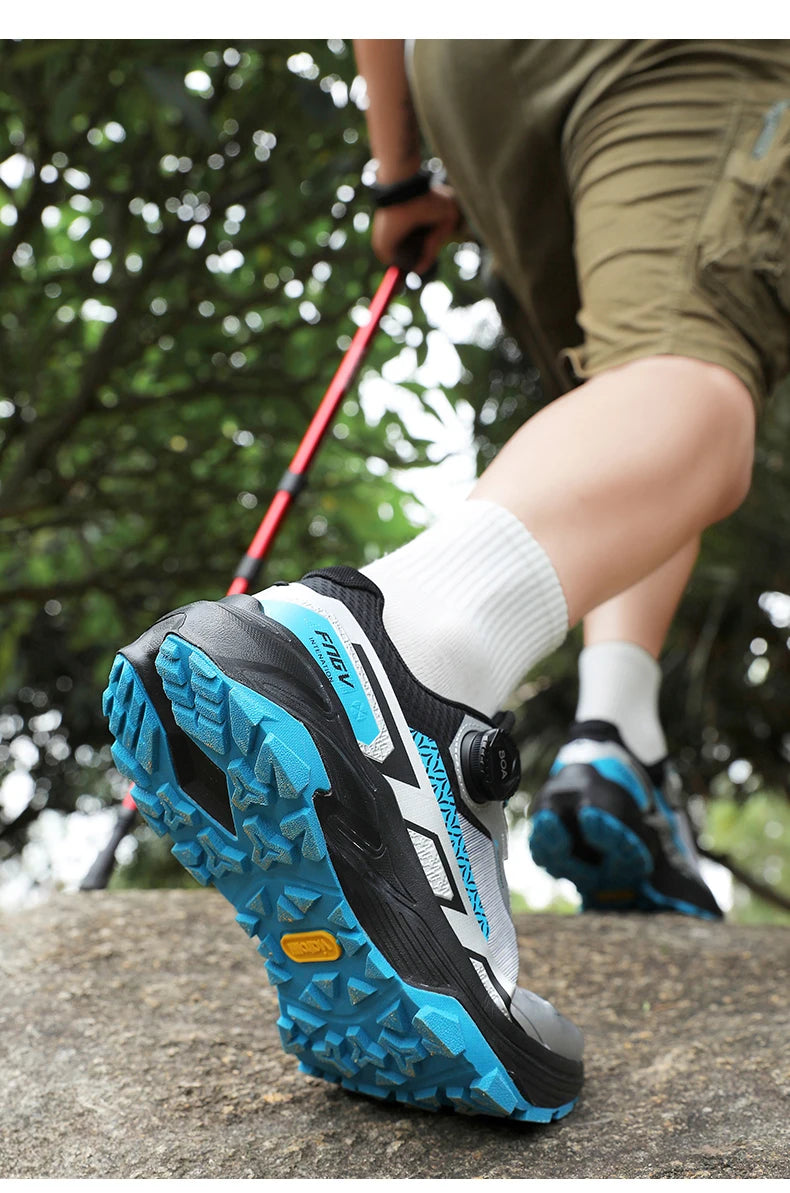 Zapatos de senderismo al aire libre con estilo para hombre, zapatillas de senderismo resistentes con forro cálido de felpa para calzado masculino de invierno