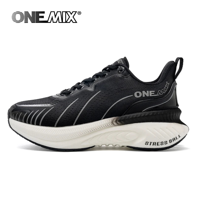 ONEMIX, zapatillas blancas para correr en carretera para hombre, zapatillas deportivas con cojín de aire para exteriores, zapatillas deportivas para hombre, zapatos para correr de verano, calzado para mujer
