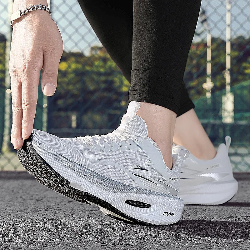 Zapatillas Deportivas Casuales para Hombre 2026, Transpirables, Ligeras, de Malla, Negras, para Correr, Trotar y Caminar