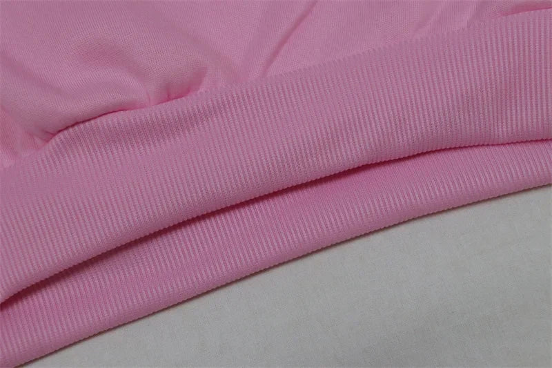 Sudaderas con capucha y lazo de Minnie rosa para mujer, ropa de dibujos animados Kawaii, jerséis de manga larga con cuello redondo de Minnie Mouse