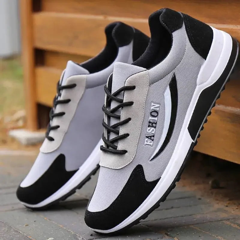2024 New Men's Sneakers Retro running Shoes for men Thick Bottom patchwork male Sports shoes Trendy Sneakers male Zapatos Hombre
