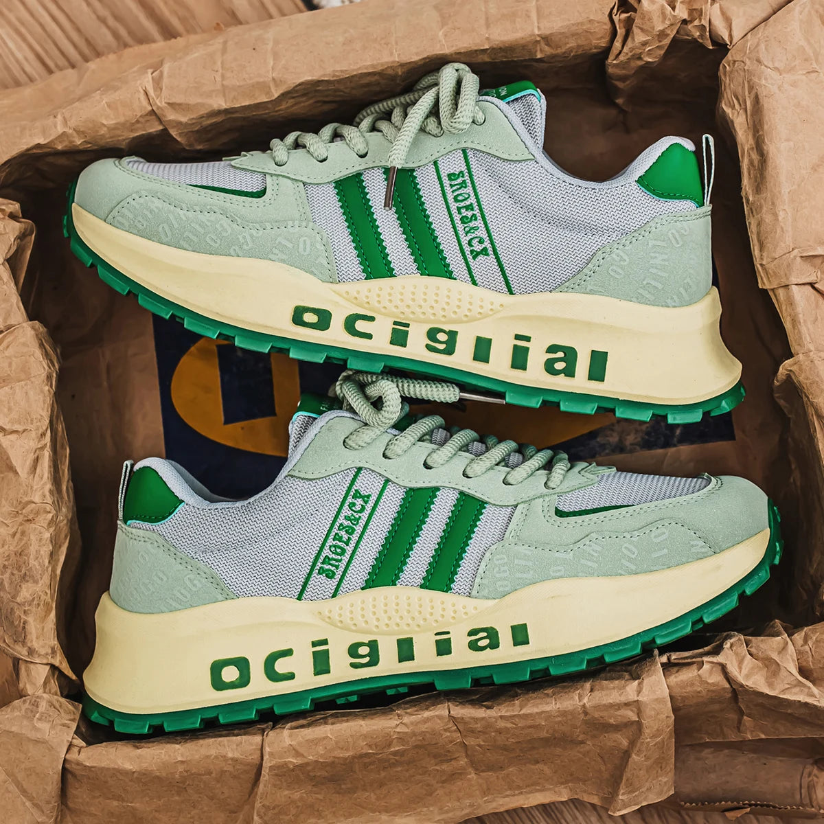 Trendy Brand Men's New Comfortable and Versatile Casual Shoes with Soft Soles Anti Slip and Wear-resistant Shoes Zapatos Hombre