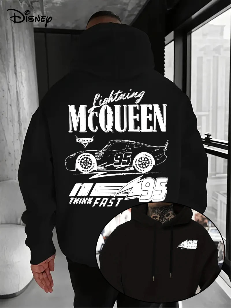 Sudadera Rayo McQueen Cars 95 - Hombre Otoño Invierno