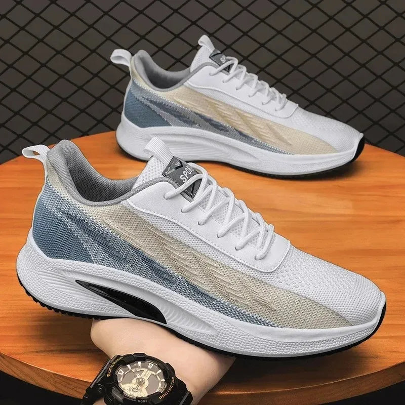 New Shoes for Men Casual Slip on Fashion Sneakers Breathable Running Shoes Outdoor Walking Training Tennis Shoes