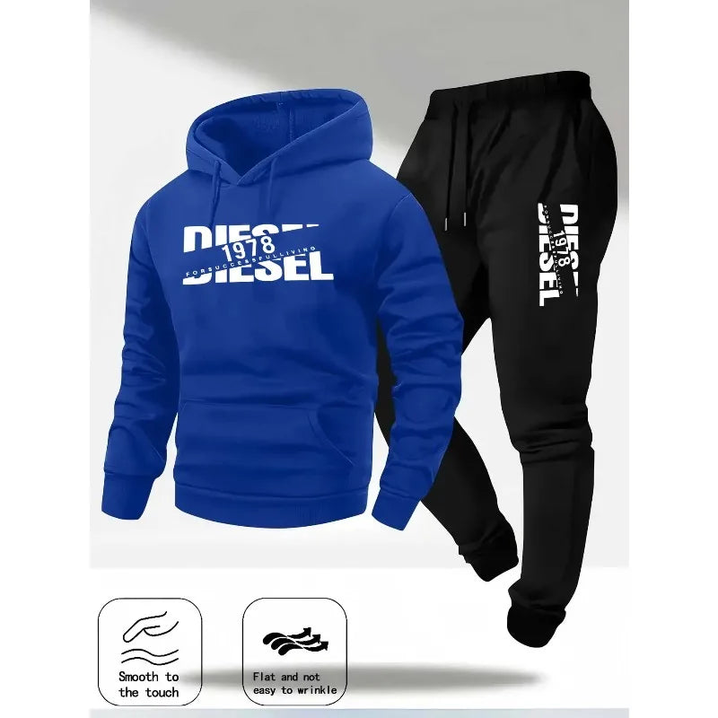 2025 popular otoño e invierno nueva ropa deportiva con capucha ropa deportiva moda ropa deportiva con capucha ropa deportiva casual y pantalones dos en uno