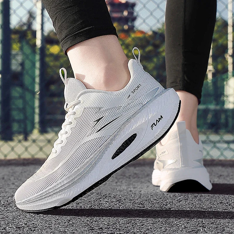 Zapatillas Deportivas Casuales para Hombre 2026, Transpirables, Ligeras, de Malla, Negras, para Correr, Trotar y Caminar