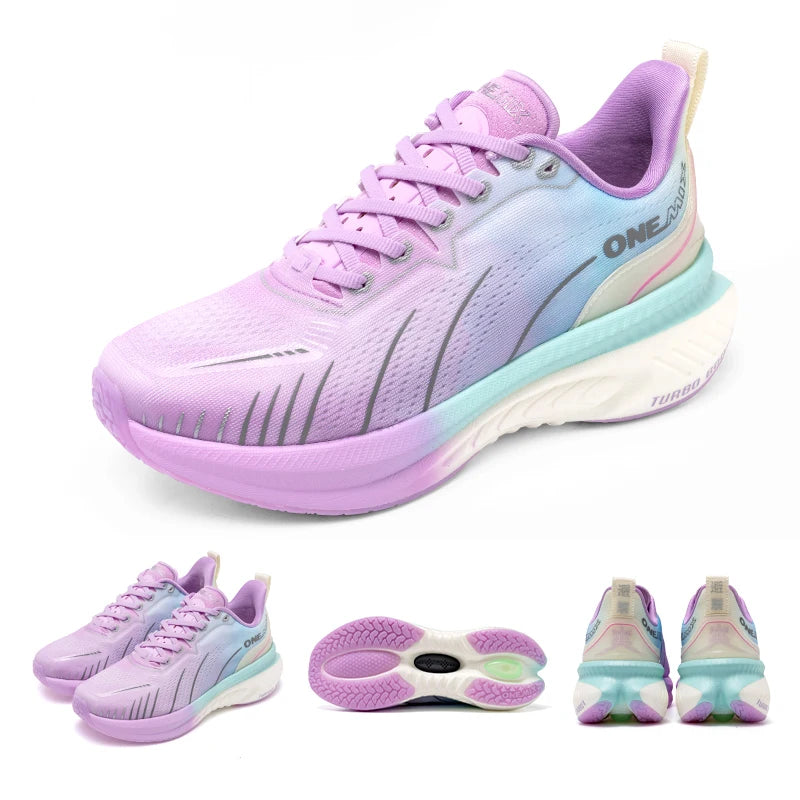ONEMIX, zapatillas blancas para correr en carretera para hombre, zapatillas deportivas con cojín de aire para exteriores, zapatillas deportivas para hombre, zapatos para correr de verano, calzado para mujer
