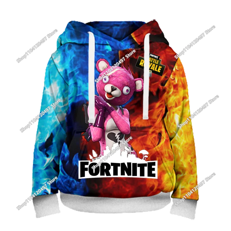 Sudadera Fortnite Niños - Capucha Anime Y2K 2025