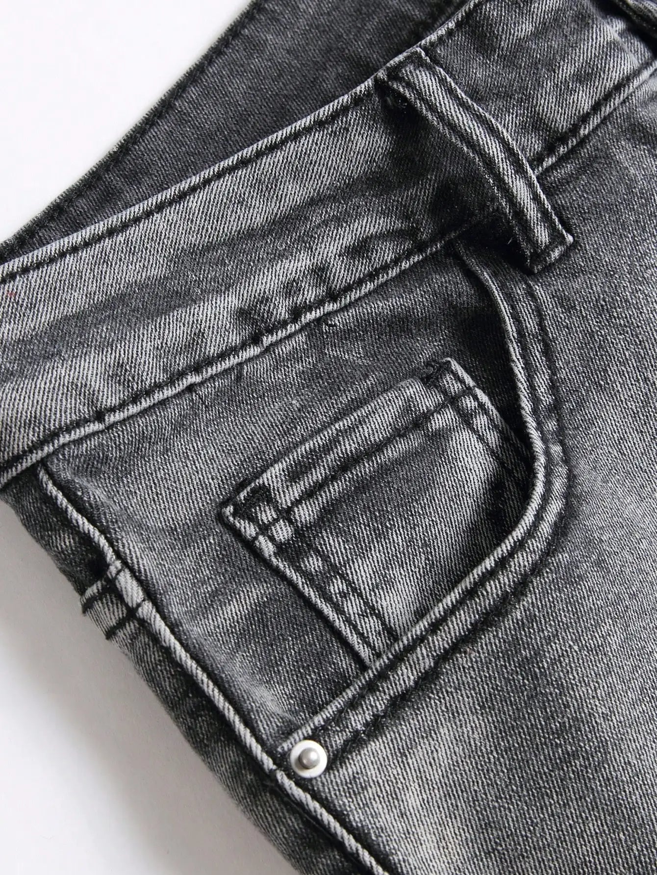 Pantalones Vaqueros Rasgados Hombre - Retales Ajustados