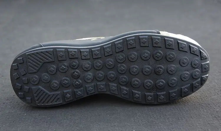Zapatos de cuero para hombre, zapatillas transpirables de color sólido, antideslizantes, a la moda, impermeables, informales de viaje, novedad de otoño