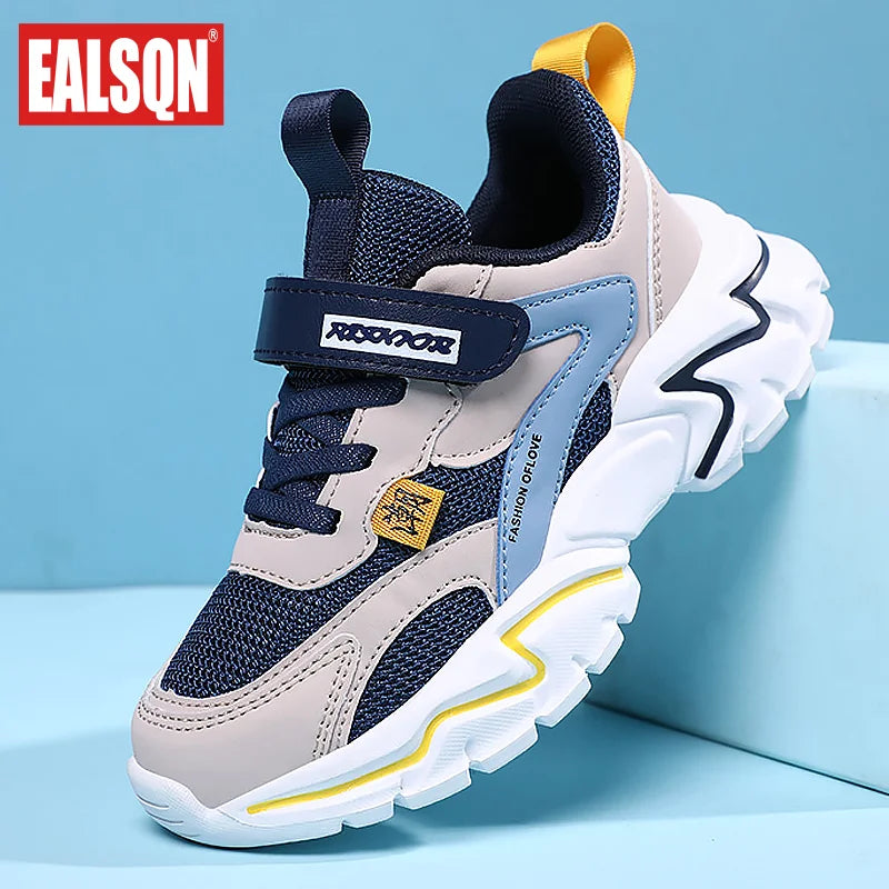Zapatillas de deporte de moda para niños, zapatos de malla para niños, zapatos escolares informales de 6 a 12 años, zapatillas deportivas de tenis para niño