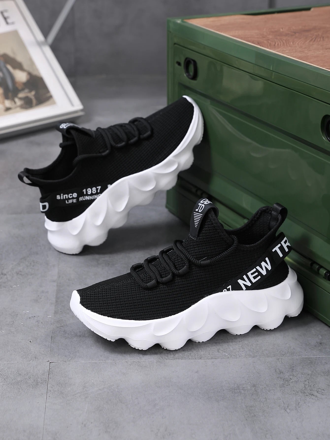 Zapatos Deportivos para Hombre, Talla Grande, para Senderismo y Running, Cómodos, Casuales, Versátiles y Modernos, para Parejas, para Entrenamiento
