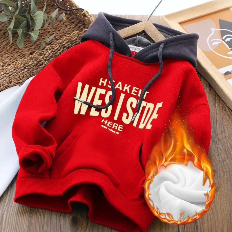 Sudadera Capucha Niños 4-12 Años - Jersey Deportivo Otoño