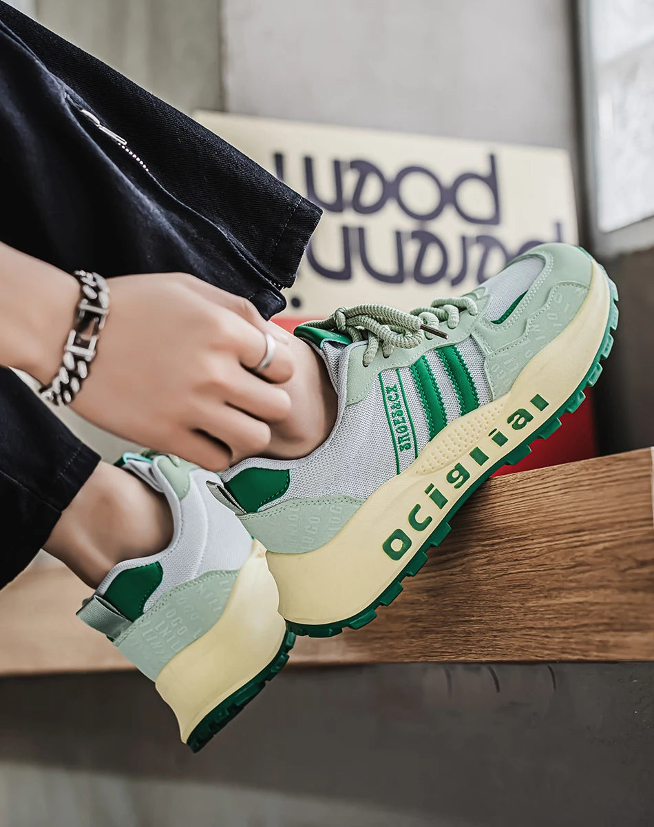 Trendy Brand Men's New Comfortable and Versatile Casual Shoes with Soft Soles Anti Slip and Wear-resistant Shoes Zapatos Hombre