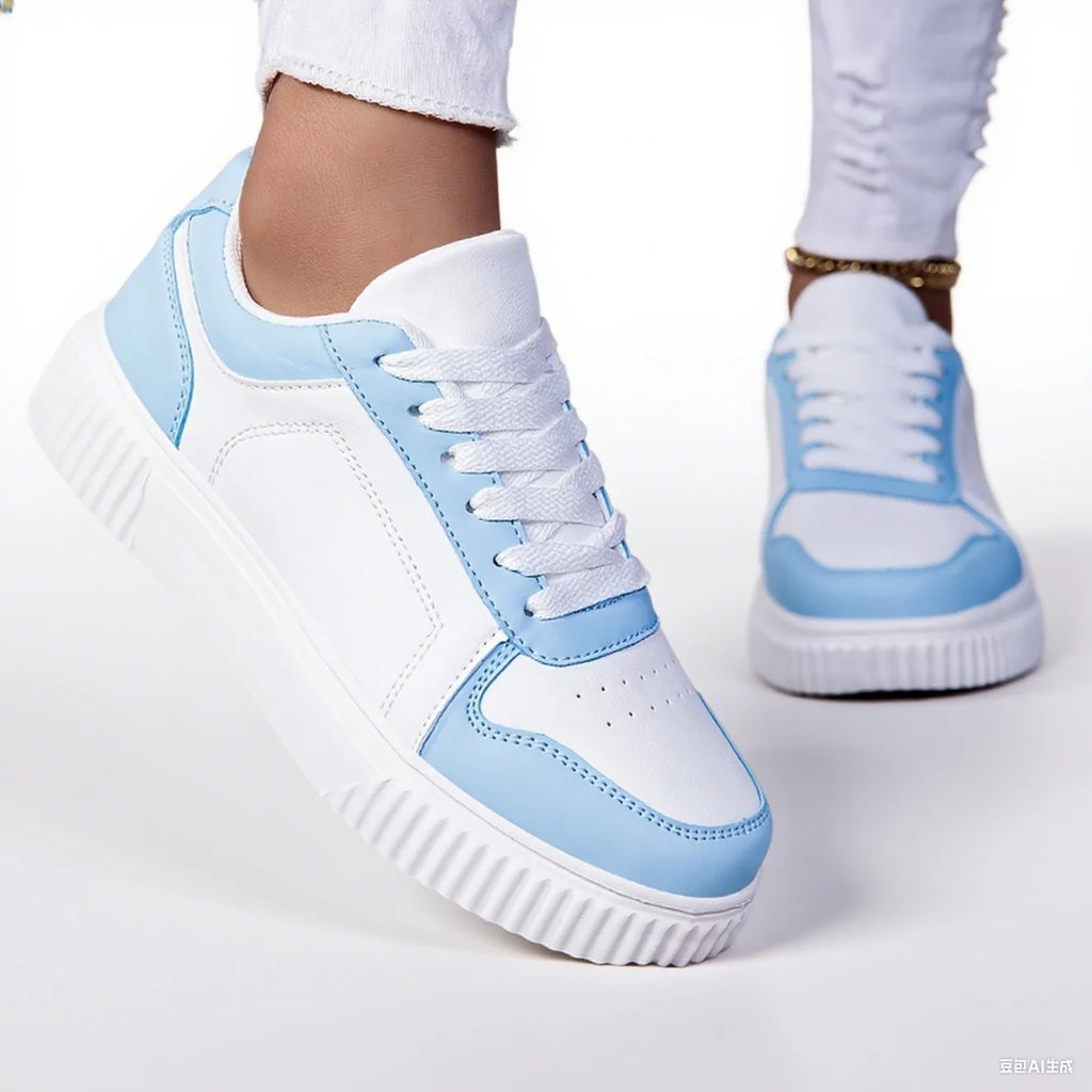 MAEDEF zapatos de mujer, zapatos vulcanizados informales para hombre, zapatillas de deporte con cordones para mujer, zapatos deportivos Unisex cómodos y ligeros antideslizantes