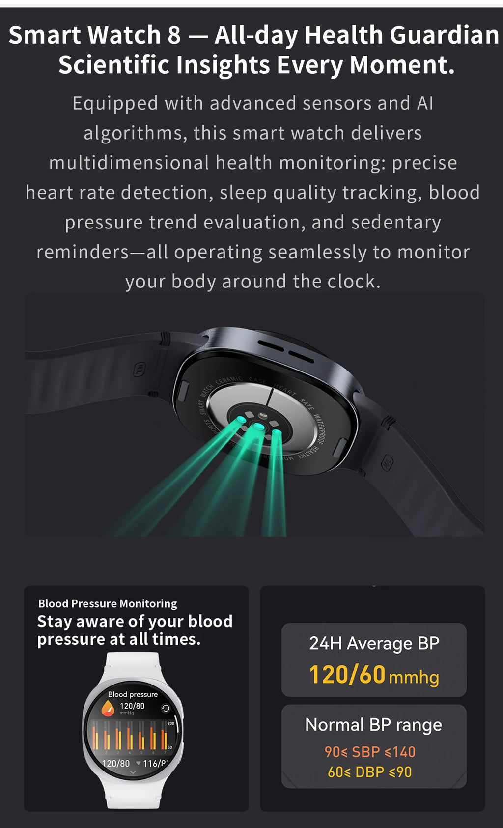 2025 nuevos relojes 8 Mini GPS Track reloj inteligente para hombres mujeres salud deporte AMOLED ritmo cardíaco Bluetooth llamada impermeable Smartwatch