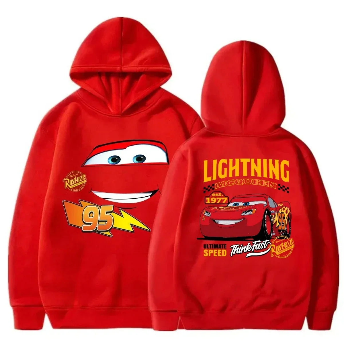 Sudadera Rayo McQueen Cars 95 - Niños Otoño Invierno