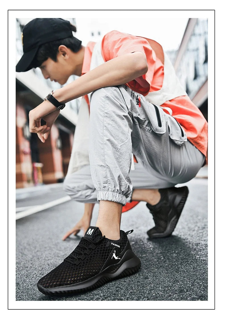 Shoes for Men White Man Cheap Shoes Running Sneakers Unisex Breathable Mesh Sports Shoes Mens Trianers Zapatillas Running Hombre