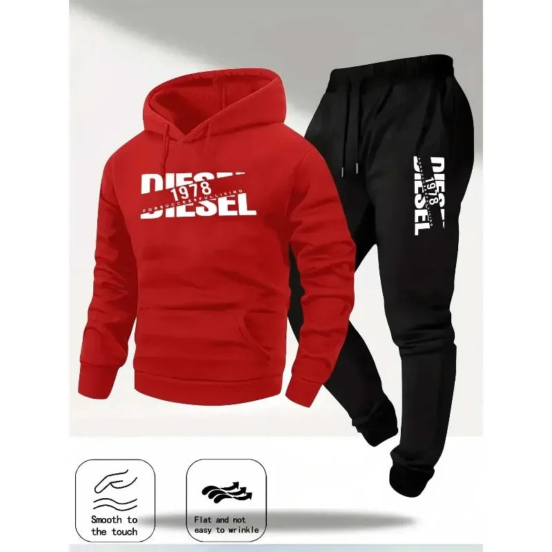 2025 popular otoño e invierno nueva ropa deportiva con capucha ropa deportiva moda ropa deportiva con capucha ropa deportiva casual y pantalones dos en uno