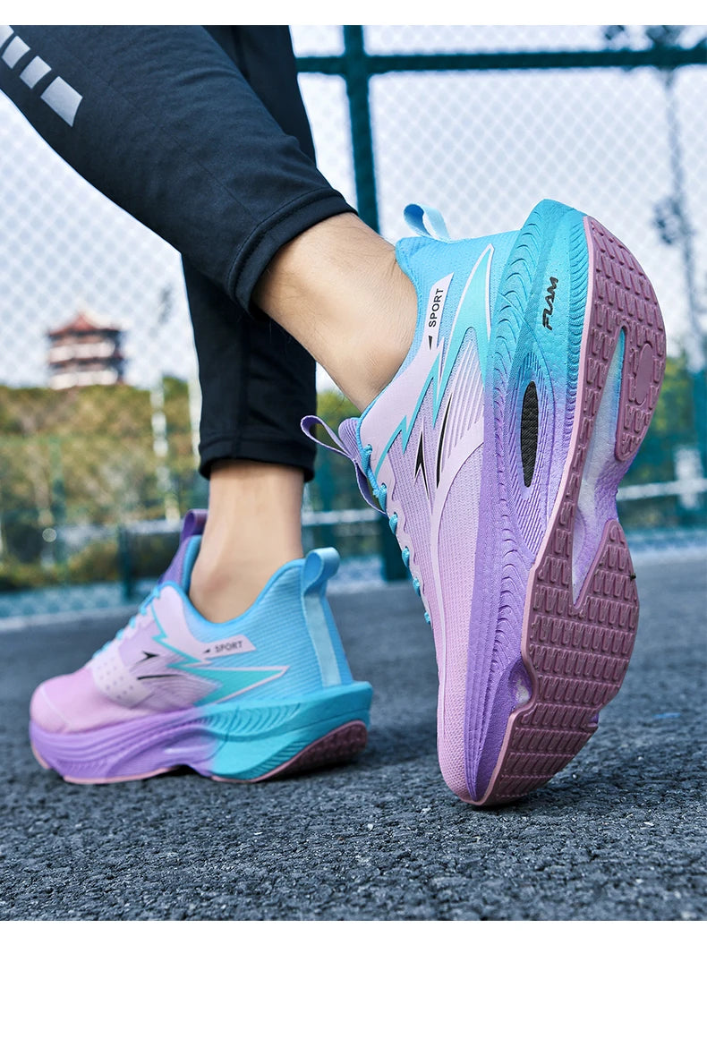 Zapatillas Maratón Hombre Mujer - Cojín de Aire Ligeras