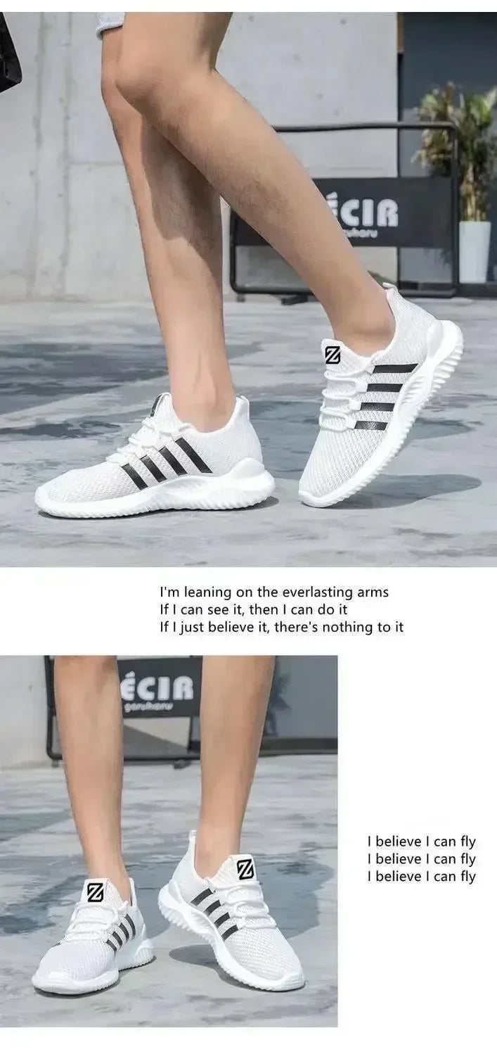 Tenis Masculino 2025 Men Tennis Shoes New Fashion Gym Sports Shoes Men Air Mesh Breathable Casual Shoes for Outdoor Trainers