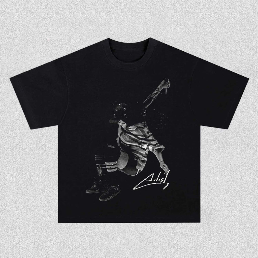 Camiseta unisex de algodón 100% con gráficos de Billie Eilish Y2k, novedad de 2026, cuello redondo, manga corta, moda hip-hop para hombre y mujer, regalos para fans