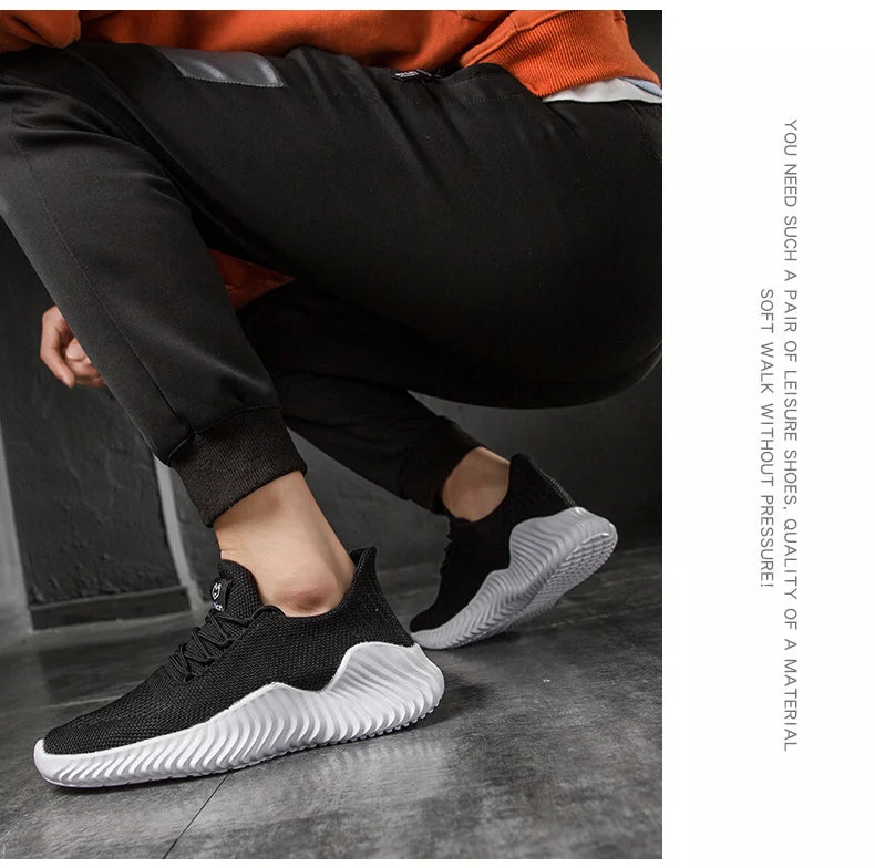 Shoes for Men Designer Men Shoes Breathable Mesh White Men's Tennis Trainers Male Casual Sneakers Zapatos Hombre Tenis Masculino