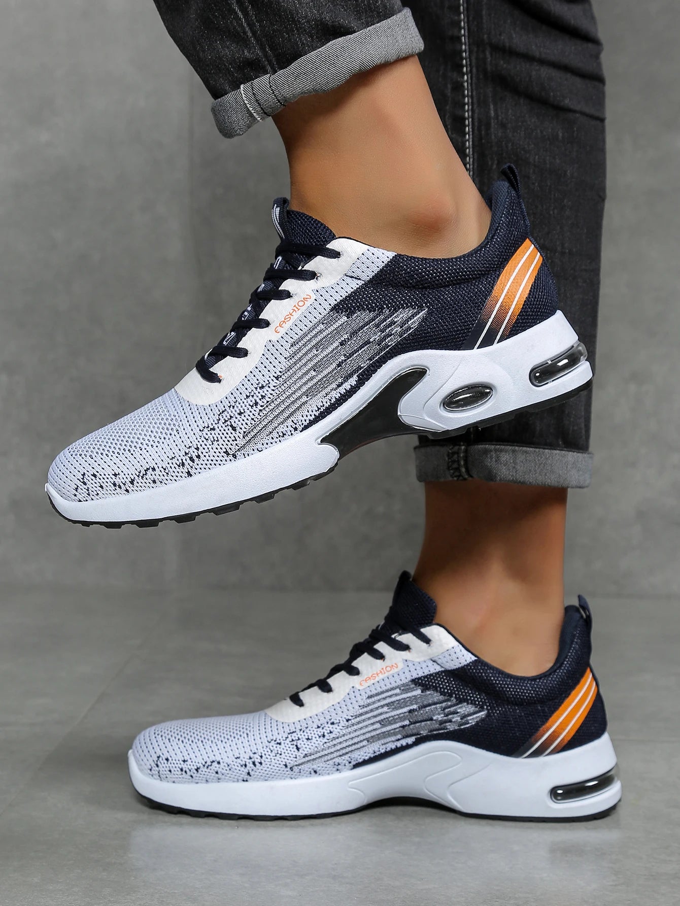 Zapatos de hombre, zapatos informales de otoño para hombre: zapatos deportivos informales de malla transpirable, versátiles y a la moda, asequibles, envío gratis