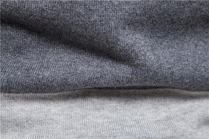 Suéter de punto informal para hombre joven europeo y americano Capa Base de Jersey a rayas, nuevo estilo de otoño e invierno