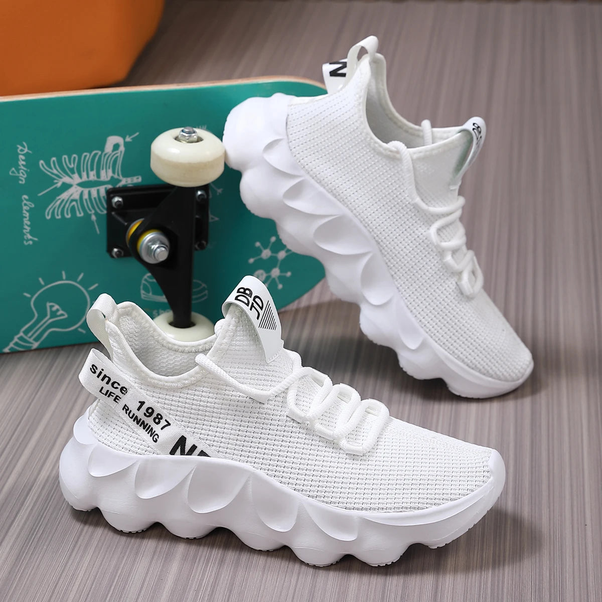 Zapatos Deportivos para Hombre, Talla Grande, para Senderismo y Running, Cómodos, Casuales, Versátiles y Modernos, para Parejas, para Entrenamiento