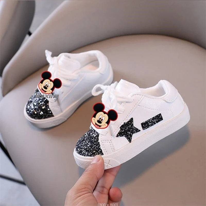 Lilo y Stitch, zapatos informales antideslizantes y resistentes al desgaste para niños, zapatos de suela blanda para niñas y niños, zapatillas deportivas transpirables para bebés