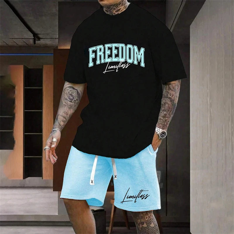 Conjunto Deportivo Hombre 20024 Estilo Baloncesto | Pijama Holgado de Verano para Playa y Vacaciones