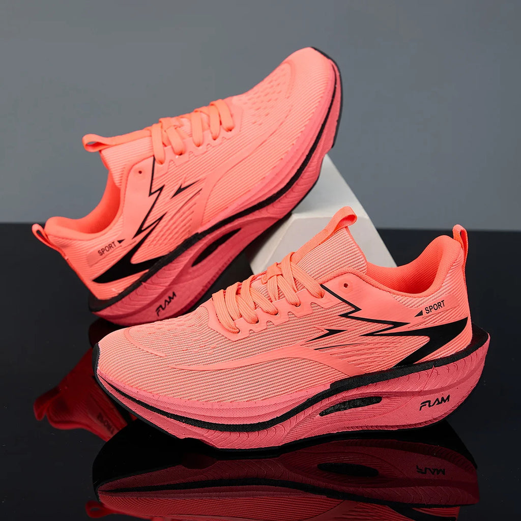 Zapatillas deportivas para correr para hombre, informales, transpirables, ligeras, cómodas, atléticas, antideslizantes, para caminar al aire libre