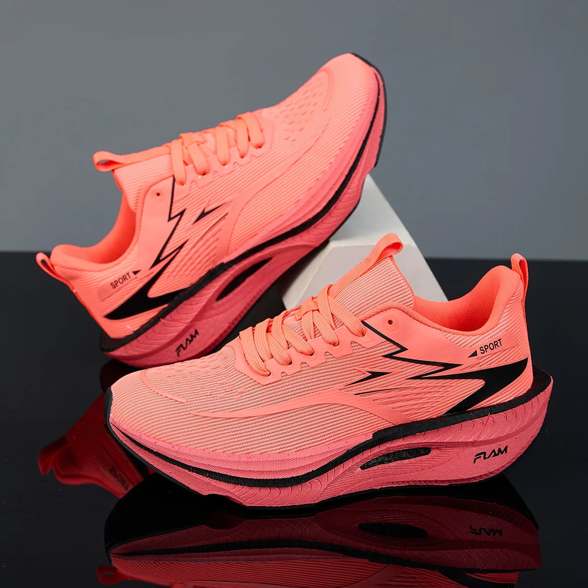 Zapatillas deportivas para correr para hombre, informales, transpirables, ligeras, cómodas, atléticas, antideslizantes, para caminar al aire libre