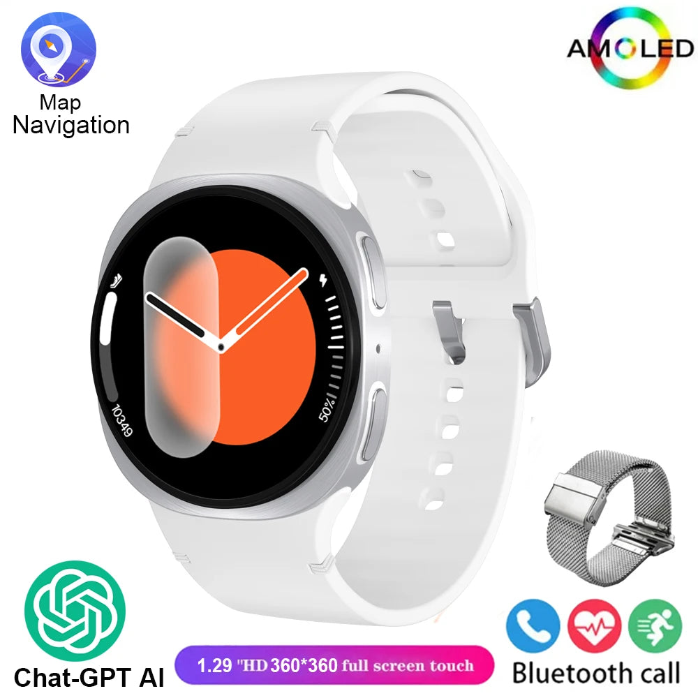 2025 nuevos relojes 8 Mini GPS Track reloj inteligente para hombres mujeres salud deporte AMOLED ritmo cardíaco Bluetooth llamada impermeable Smartwatch