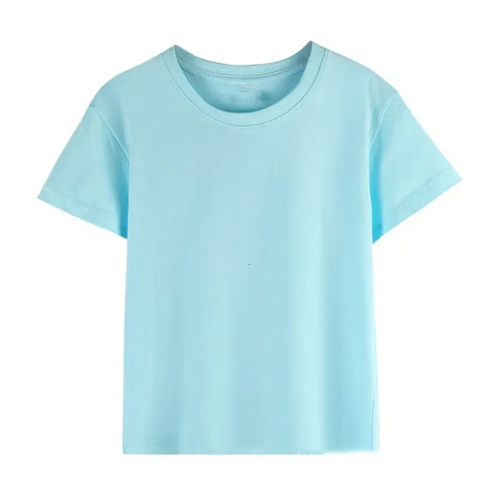 Conjunto de verano para niños, camiseta de manga corta con estampado Messi + Pantalones cortos, conjunto de 2 uds., traje deportivo informal a la moda para niños y niñas, ropa para fanáticos