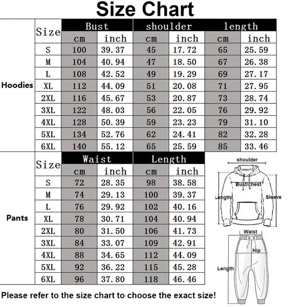 Sudaderas con capucha de Anime Demon Slayer, pantalones de Cosplay con estampado 3D + Sudadera con capucha, conjunto de 2 uds, chándal para hombre, ropa de calle Vintage de gran tamaño, conjuntos de pantalones con capucha