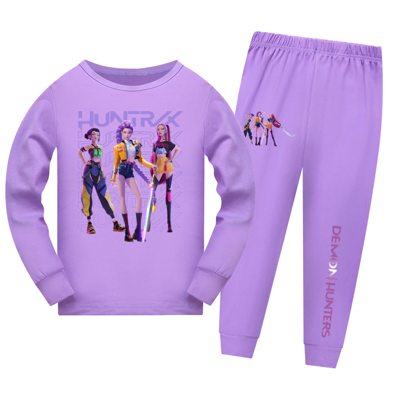 Pijama Demon Hunters Niños - Manga Larga KPop