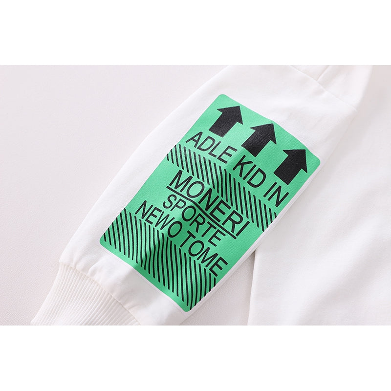 Conjunto Bebé Niños - Sudadera Capucha + Pantalón Primavera